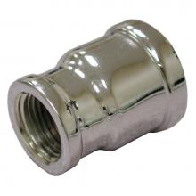 Jones Stephens B50052LF - 3/4 X 1/2 REDUCER COUPLING CHROME LEAD FREE
