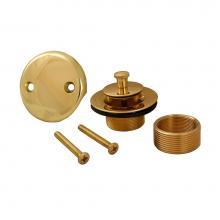 Jones Stephens B51003 - Polished Brass Two-Hole Lift and Turn Bath Waste Conversion Kit