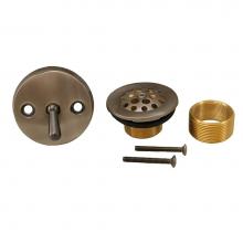 Jones Stephens B5112AP - Antique Pewter Two-Hole Trip Lever Conversion Kit