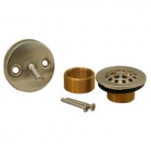 Jones Stephens B5112BS - Brushed Stainless Two-Hole Trip Lever Conversion Kit