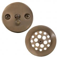 Jones Stephens B5114AP - Antique Pewter Two-Hole Trip Lever Trim Only