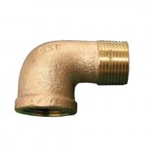 Jones Stephens B74029LF - 2'' 90degree Bronze Street Elbow, Lead Free