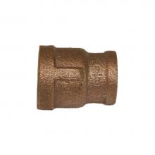 Jones Stephens B74153LF - 1-1/4X1 BRONZE REDUCING COUPLING LEAD FREE