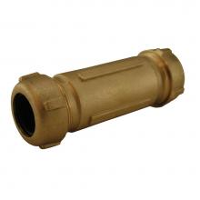 Jones Stephens C15303 - 1-1/4'' CTS 1'' IPS Bronze Compression Coupling, Lead Free