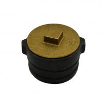 Jones Stephens C40104 - 4'' No Hub Cleanout With 3-1/2'' New Orleans Code Plug - 2-1/4'' Hei