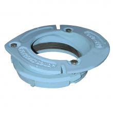 Jones Stephens C40640 - 4'' No Caulk Code Blue 1'' Offset Closet Flange