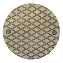 Jones Stephens C60503 - 5'' Nickel Bronze Round Cast Cleanout Cover