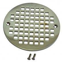 Jones Stephens C6084BN - Brushed Nickel 5.196'' Round Cast Brass Heavy Duty Strainer