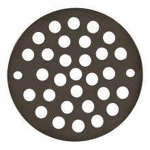 Jones Stephens C6089RB - Oil Rubbed Bronze 4-1/4'' Round Stamped Strainer