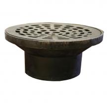 Jones Stephens C72003 - 3'' Cast Iron St. Louis Drain