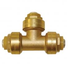 Jones Stephens C76510LF - 1/2'' PlumBite Push On Tee, Lead Free