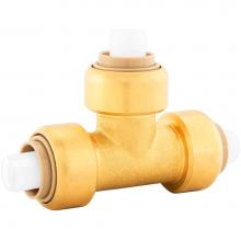 Jones Stephens C77446LF - 1'' x 1'' x 3/4'' (Bagged) PlumBite Push On Reducing Tee, Lead Free