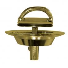 Jones Stephens D40001 - Polished Brass PVD Roman Tub Drain fits Code Blue Drains