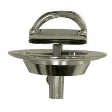 Jones Stephens D40002 - Satin Nickel PVD Roman Tub Drain fits Code Blue Drains