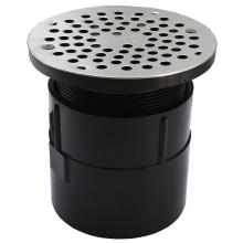 Jones Stephens D53272 - 4 ABS PF ADJ GP DRAIN W/6-1/8 SS STR