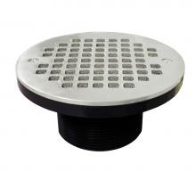 Jones Stephens D57205 - 3'' IPS ABS Spud with 6'' Chrome Plated Strainer