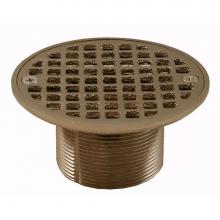 Jones Stephens D6098BN - Brushed Nickel 2'' Metal Spud with 4-1/4'' Round Strainer