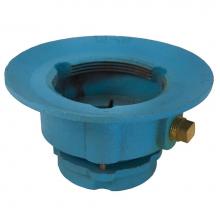 Jones Stephens D67201 - 2'' Code Blue No Caulk Slab Drain Body with 7'' Pan and 3-1/2'' Spud