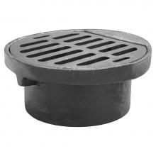 Jones Stephens D76013 - 3'' Inside Caulk Area Drain with Chrome Plated Strainer