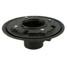 Jones Stephens D80097 - 3'' No Hub Heavy Duty Drain Body with 10-1/2'' Pan - 3-1/2'' Height
