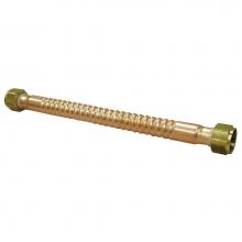 Jones Stephens J34718 - 3/4'' x 18'' Copper Corrugated Water Heater Connector
