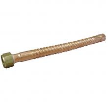 Jones Stephens J35712 - 3/4'' x 3/4'' x 12'' Copper Corrugated Water Heater Connector
