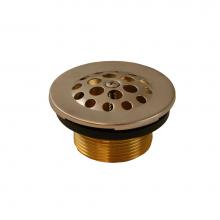 Jones Stephens P35613 - Satin Nickel Trip Lever Tub Drain