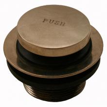 Jones Stephens P3562AN - Antique Nickel Toe Touch Tub Drain