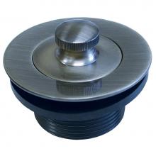 Jones Stephens P3562PS - Polished Stainless Toe Touch Tub Drain