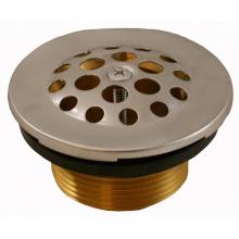 Jones Stephens P3563BS - Brushed Stainless Trip Lever Body, Grid and Screw