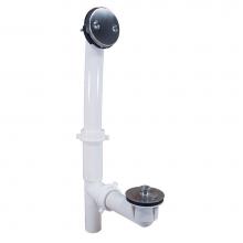 Jones Stephens P3750BN - Brushed Nickel Two-Hole Tubular Lift and Turn Full Kit