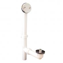 Jones Stephens P3750PN - Polished Nickel Two-Hole Tubular Lift and Turn Full Kit