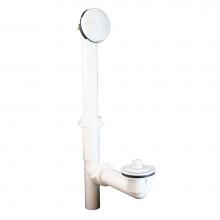 Jones Stephens P3751PW - Polar White Two-Hole Tubular Friction Lift Full Kit