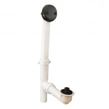 Jones Stephens P3751WB - Old World Bronze Two-Hole Tubular Friction Lift Full Kit