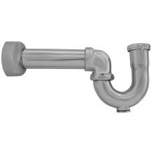 Jones Stephens P38140 - 1-1/2'' Chrome Plated Sink Trap with Sweat Connection 17 Gauge