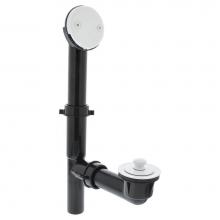 Jones Stephens P3951PW - Polar White ABS Two-Hole Tubular Friction Lift Full Kit