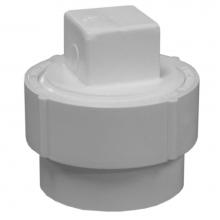 Jones Stephens PFA640 - Pvc 4 Ftg C/O Adapter W/Plug