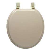 Jones Stephens 153609 - Standard Molded Wood Seat, Bone, Round Closed Front with Cover