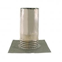 Jones Stephens R70400 - 4'' Lead Roof Flashing with 10-1/2'' x 11-1/4'' Flange, Carton of 6