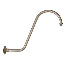 Jones Stephens S0155BN - Brushed Nickel 18'' S-Shaped Shower Arm