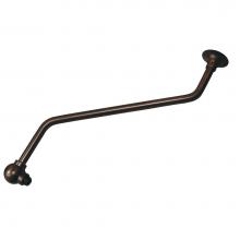 Jones Stephens S0158WB - Old World Bronze 18'' Double Offset Shower Arm