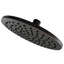 Jones Stephens S0192WB - WB 8 ROUND CONTEMPORARY RAIN HEAD W/BLACK RUBBER TIPS