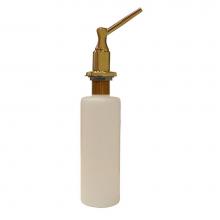 Jones Stephens S10020 - Polished Brass Lotion and Soap Dispenser with Brass Pump