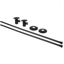 Jones Stephens S1034RB - Oil Rubbed Bronze 3/8'' x 20'' Lavatory Supply and 1/2'' x 3/8'