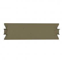 Jones Stephens S16007 - 1-1/2'' x 5'' Self-Nailing Stud Guard, 20 Gauge, Carton of 100