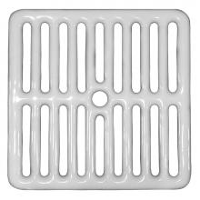 Jones Stephens S55010 - Full Top Grate for Porcelain Coated Floor Sinks