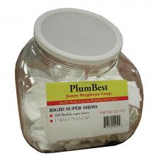 Jones Stephens S55953 - Counter Display, Rigid Super Shims, 200 pcs.