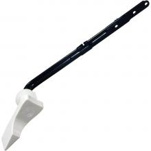 Jones Stephens T01047 - White Tank Trip Lever with Cut-to-Length Arm
