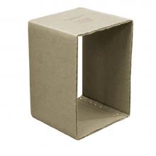 Jones Stephens T40007 - 12” L x 12” W x 9” D Cardboard Tub Box