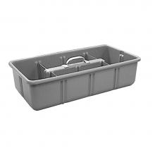 Jones Stephens T60121 - Tool Tote Tray, 12'' x 24'' x 6'' with 4 Dividers